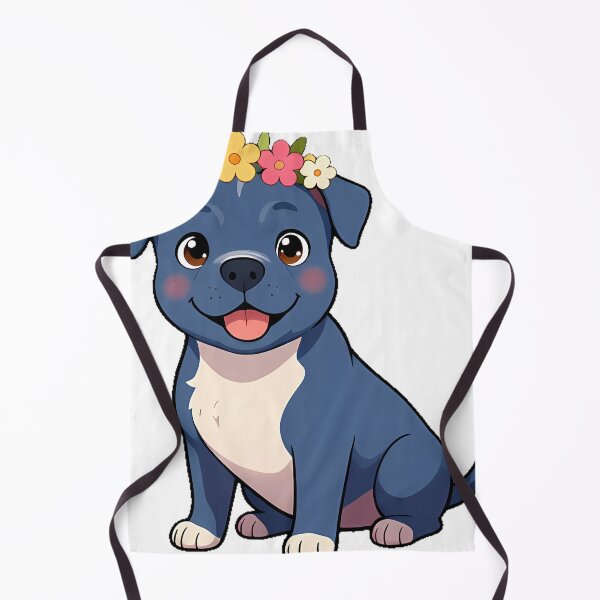 Item preview, Cute Pitbull Puppy with Heart Balloon Icon designed and sold by pumsquare.