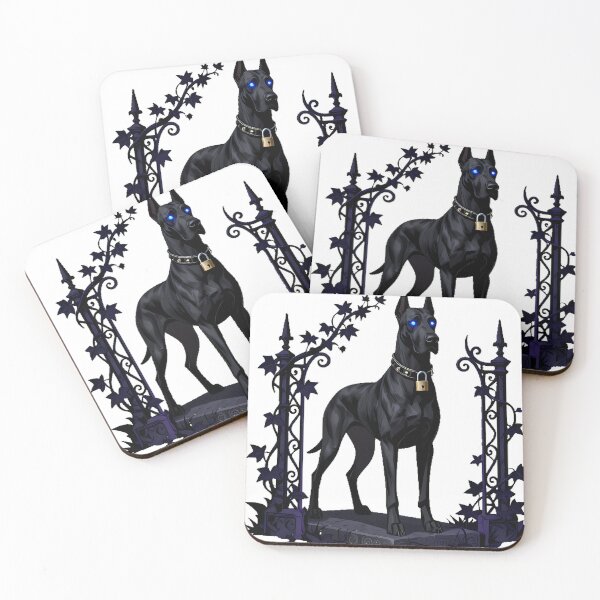 Item preview, Gothic Cemetery Great Dane Guardian designed and sold by IllumeInk.