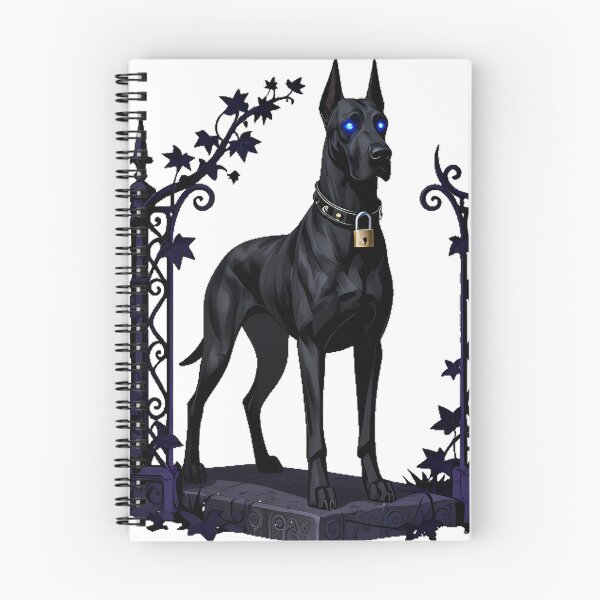 Item preview, Gothic Cemetery Great Dane Guardian designed and sold by IllumeInk.