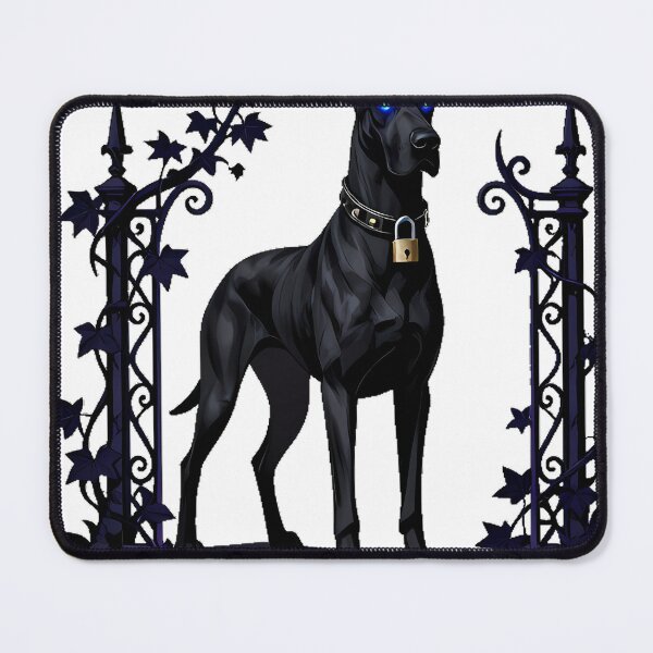 Item preview, Gothic Cemetery Great Dane Guardian designed and sold by IllumeInk.