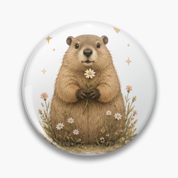 Item preview, Cute Marmot designed and sold by IGArte.