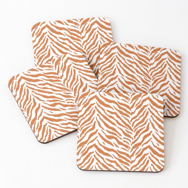 Item preview, Burnt Orange Tiger Stripes designed and sold by QuietBloom80.