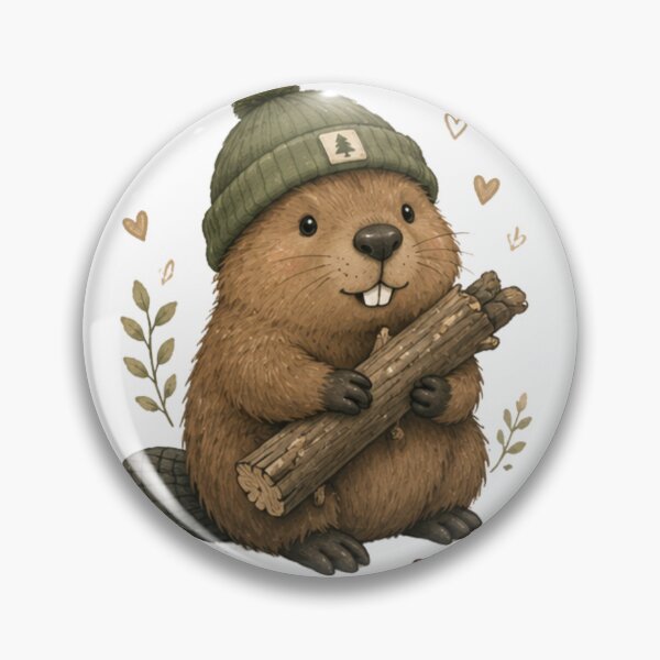 Item preview, Cute Beaver designed and sold by IGArte.