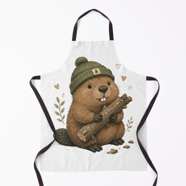 Item preview, Cute Beaver designed and sold by IGArte.