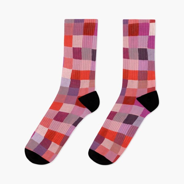 Item preview, Christmas Check Design | Handpainted Red Square Pattern designed and sold by sheseddit.