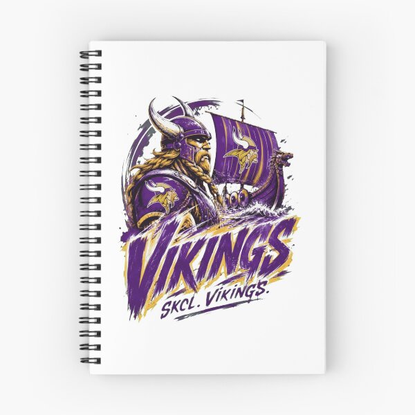 Item preview, Minnesota Vikings Norse Warrior Ship Football Design designed and sold by zikNicholls.