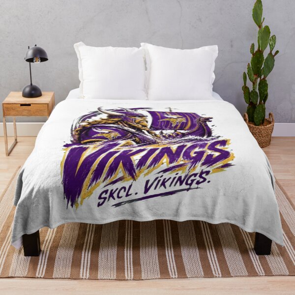 Item preview, Minnesota Vikings Norse Warrior Ship Football Design designed and sold by zikNicholls.