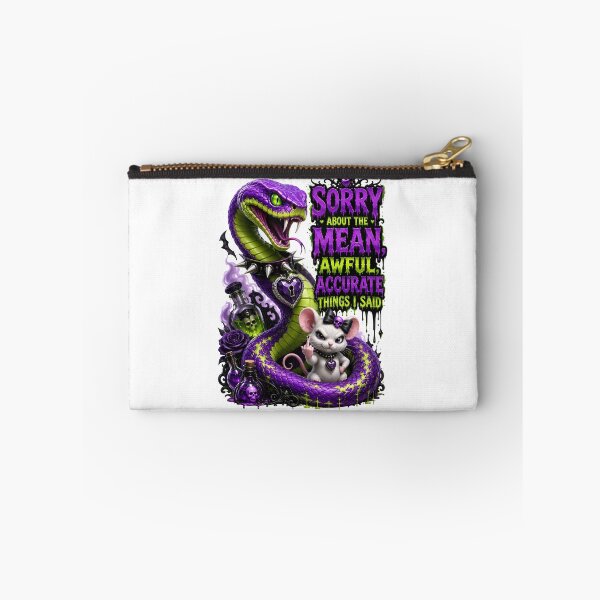 Item preview, Sorry About The Mean Awful Accurate Things I Said Snake designed and sold by Sovereign Supply Co..