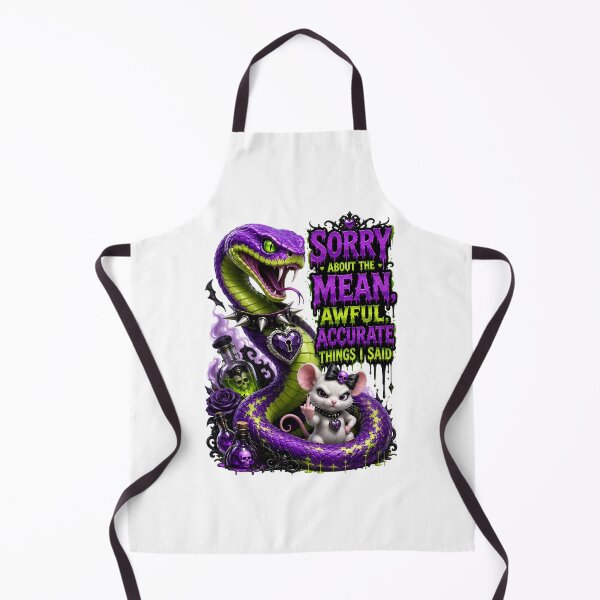 Item preview, Sorry About The Mean Awful Accurate Things I Said Snake designed and sold by Sovereign Supply Co..