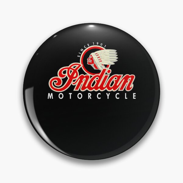 Artikelvorschau, Indian Motorcycle Logo seit 1901 Vintage entworfen und verkauft von GrinReaperGoods.