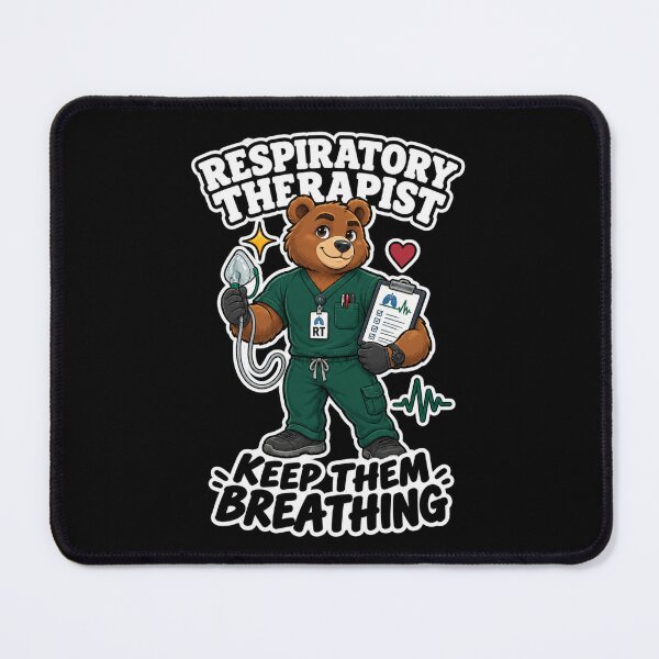 Item preview, Respiratory Therapist Bear | Keep Them Breathing | RT Respiratory Therapy Healthcare Professional Gift designed and sold by ClinicalHubs.