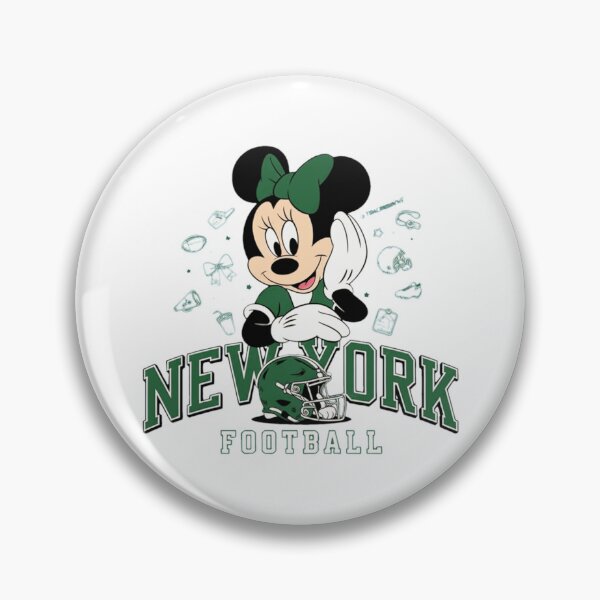 Item preview, Minnie Mouse New York Football Fan Design designed and sold by eLograsso.