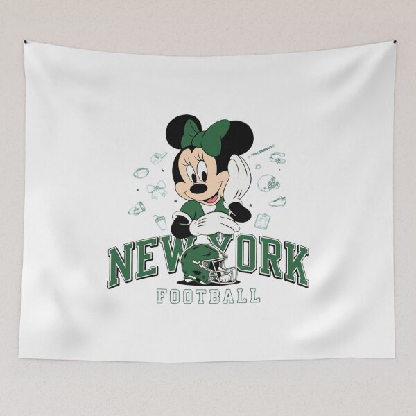 Item preview, Minnie Mouse New York Football Fan Design designed and sold by eLograsso.