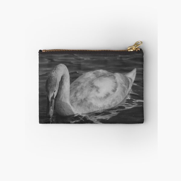 Item preview, Elegant Mute Swan Drinking in Dark Water designed and sold by PhaidraKarole.