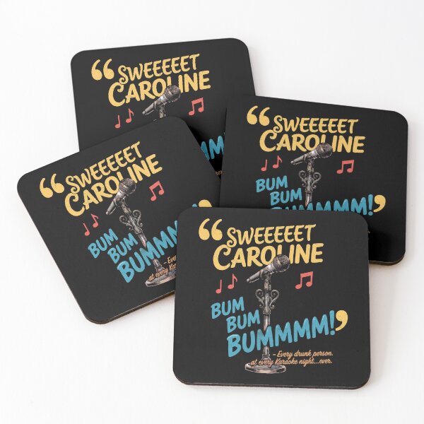 Item preview, Sweet Caroline Bum Bum Bum! designed and sold by Sticker Up.