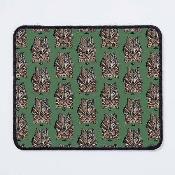 Item preview, Made By Hand No Shortcuts Wolf designed and sold by LamsatArt.