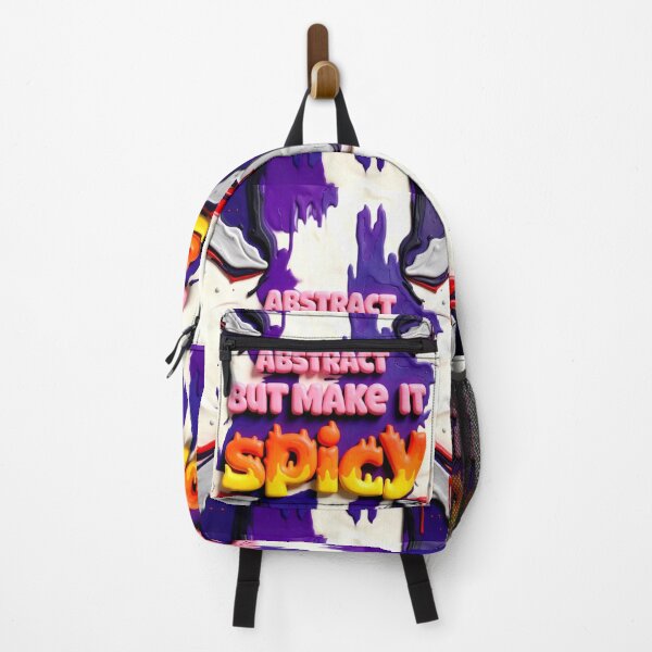 Item preview, abstract but make it spicy C colorful funny typographic abstract design designed and sold by SmashingDeals.