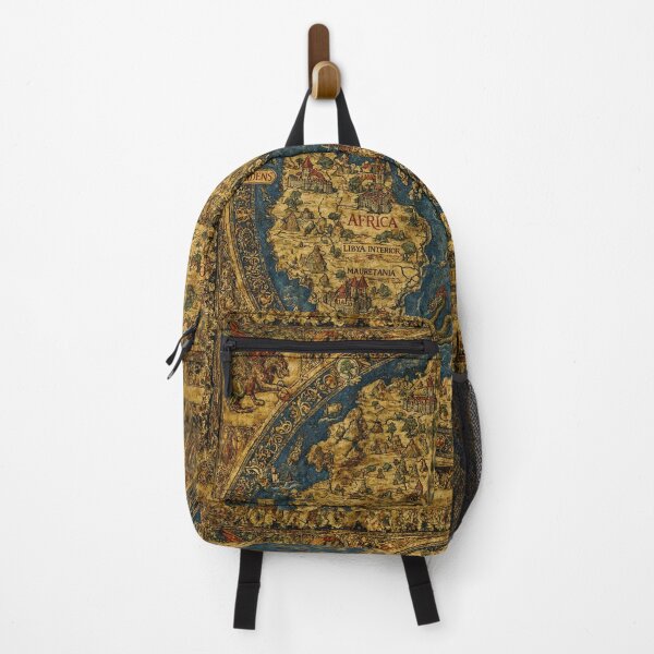 Item preview, Beautiful Medieval mappe of the worlde vintage map of the world classical cartography rare design designed and sold by Vintage Designs +.