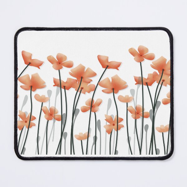 Item preview, Poppies and Light Botanical Meadow designed and sold by CityMouse-Art.