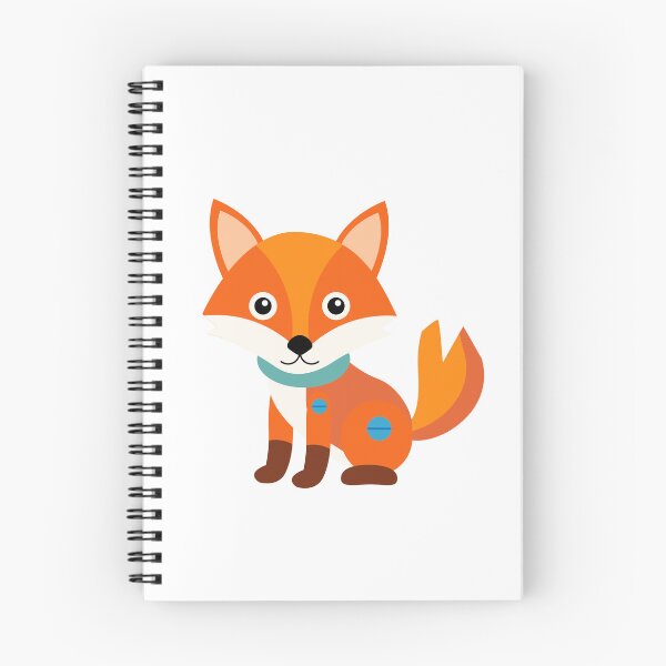Item preview, Cute Robot Fox Orange Mechanical Woodland Animal designed and sold by ElenMart.