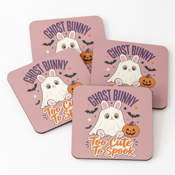 Item preview, Ghost Bunny Halloween Shirt | Too Cute To Spook Design designed and sold by MOCH- ART.