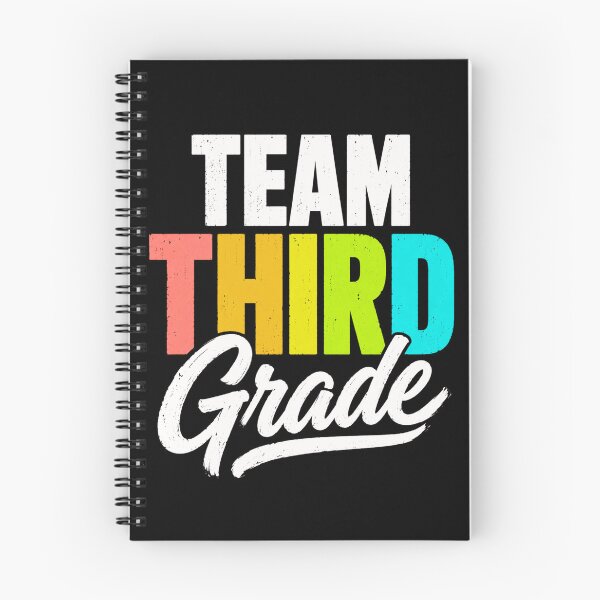 Item preview, Team Third Grade Colorful Retro School Spirit Graphic designed and sold by ROUX-ART.