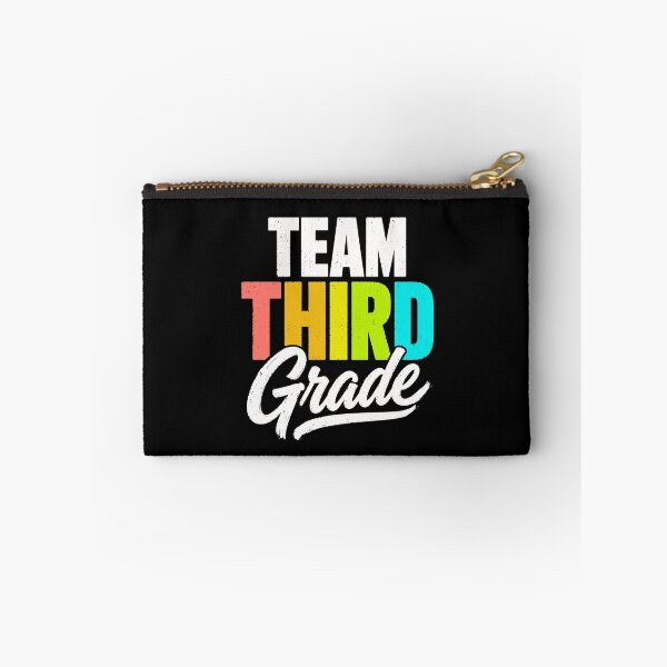 Item preview, Team Third Grade Colorful Retro School Spirit Graphic designed and sold by ROUX-ART.