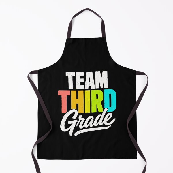 Item preview, Team Third Grade Colorful Retro School Spirit Graphic designed and sold by ROUX-ART.
