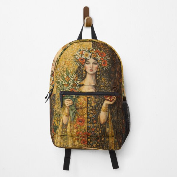 Item preview, Greek Goddess Persephone – Queen of the Underworld Painting designed and sold by GalleryKauffeld.