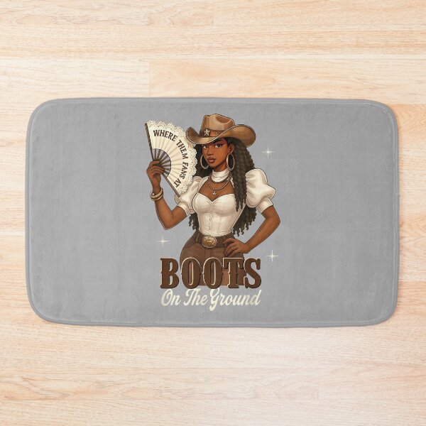 Item preview, Black History Boots On The Ground Cowgirl Western Black Girl designed and sold by ArleneRowe.