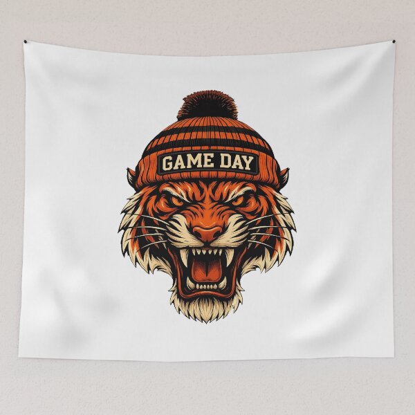 Item preview, Fierce Tiger Game Day Spirit T-Shirt designed and sold by CourtneyC58877.