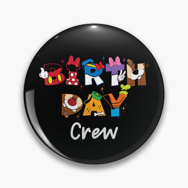 Item preview,  Disney "Birthday Crew" Mickey Mouse and Friends Letters designed and sold by Gargamal.