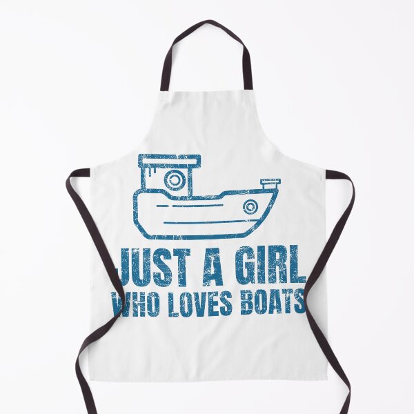 Item preview, Just A Girl Who Loves Boats designed and sold by chaaval.