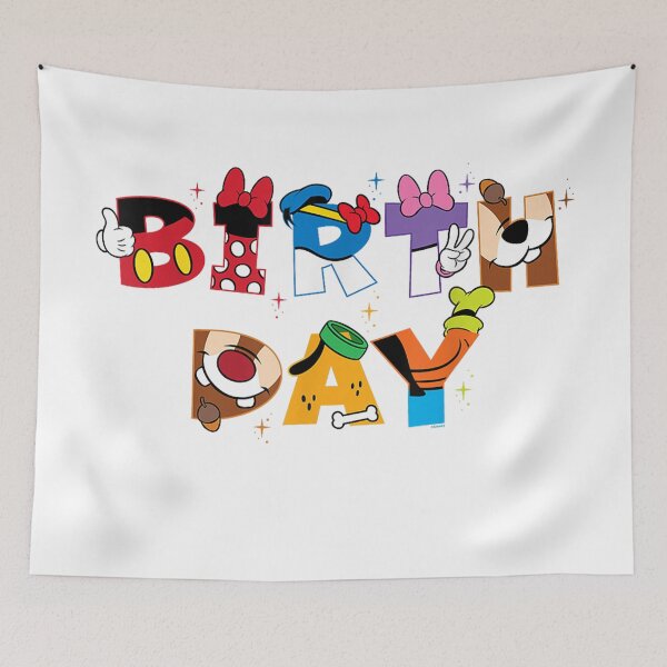 Item preview,  Disney "Birthday Crew" Mickey Mouse and Friends Letters designed and sold by Gargamal.