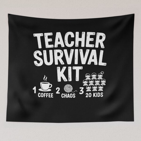 Item preview, Teacher Survival Kit Back to School Funny Teacher Humor designed and sold by Souck12.