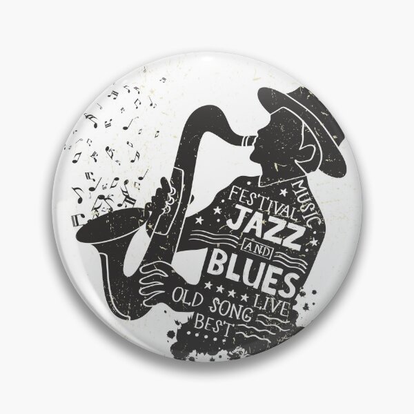 Aperçu de l'œuvre Affiche vintage du festival de jazz et de blues créée et vendue par BackTWO.