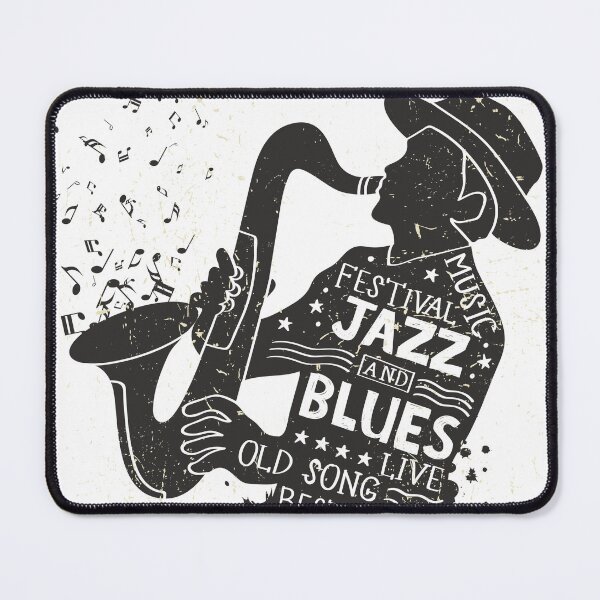 Item preview, Jazz and Blues Festival vintage poster designed and sold by BackTWO.