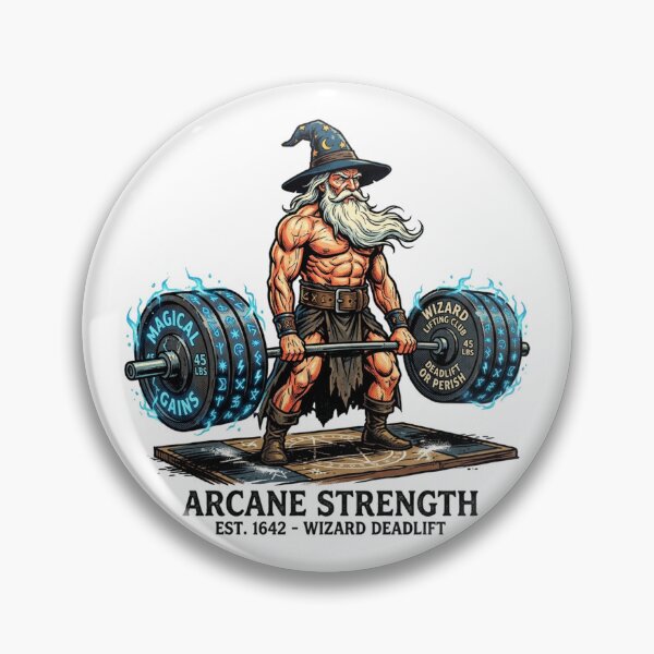 Item preview,  Out of Spells Wizard Lifting - Sarcastic RPG Gym T-Shirt designed and sold by SisuPrintsCo.