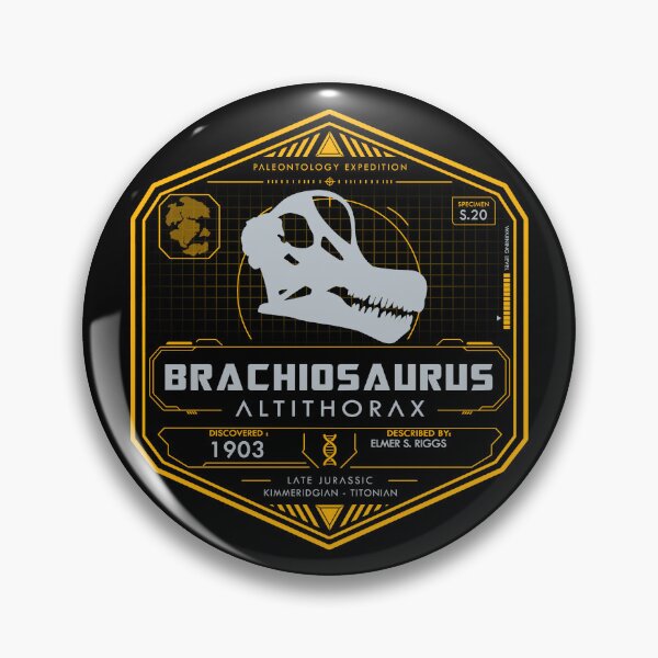 Item preview, Brachiosaurus altithorax | Paleontology Expedition | Sauropod Skull & Late Jurassic Map designed and sold by Grimtech Workshop.