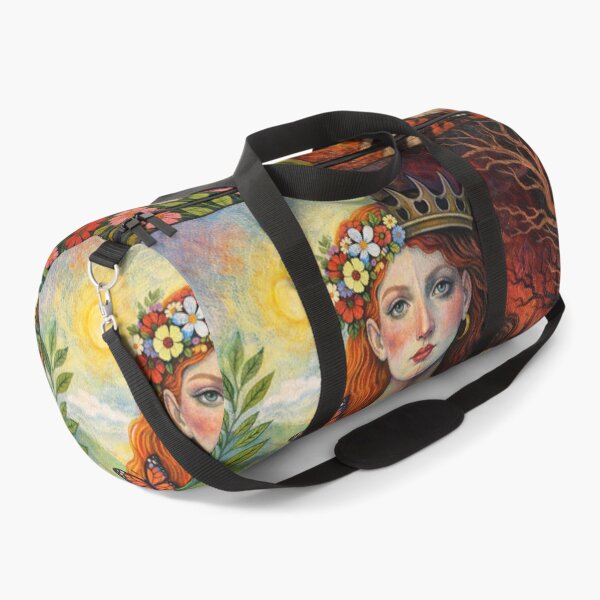 Item preview, Greek Goddess Persephone – Between Light and Darkness Painting designed and sold by GalleryKauffeld.