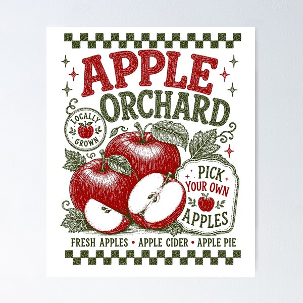 Item preview, Fall Apple Orchard designed and sold by JamesDriggers.