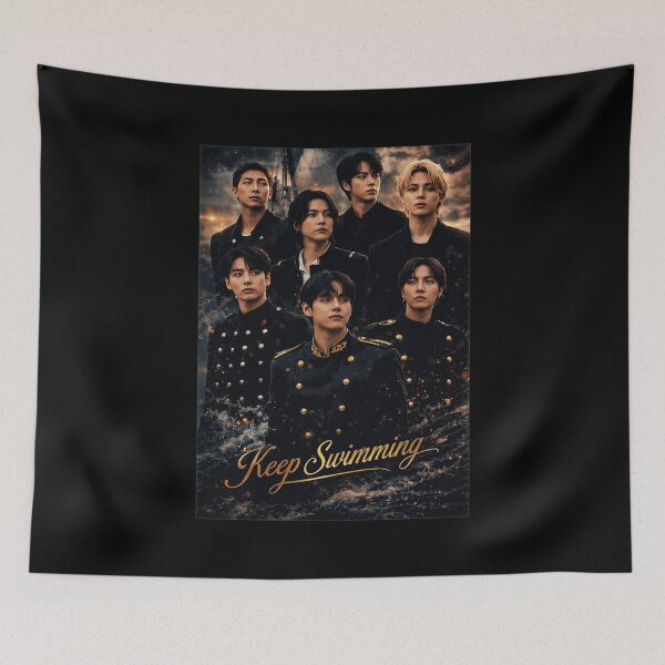 Item preview, Group Portrait "Keep Swimming" Design designed and sold by AaronWall62423.