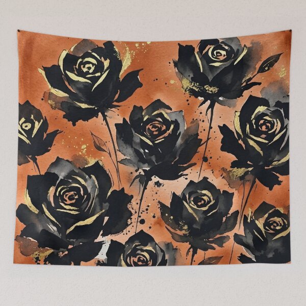 Item preview, Rosa negro designed and sold by GraphicsClub.