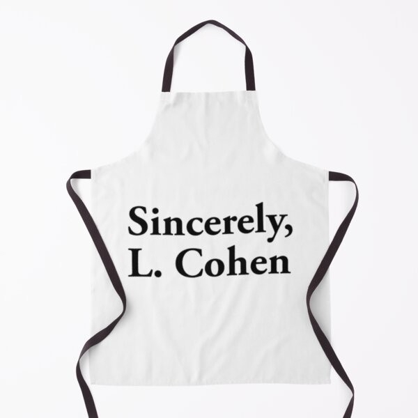 Item preview, Sincerely, L. Cohen - Leonard Cohen designed and sold by letitrip.