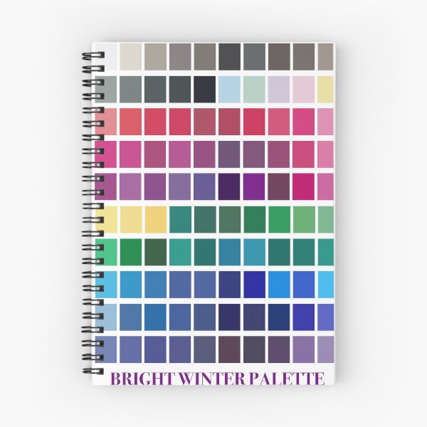 Item preview, Bright Winter Colour Palette  designed and sold by Motes of the Gleam.