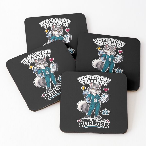 Item preview, Respiratory Therapist Wolf | Breathe With Purpose | RT Respiratory Therapy Wolf Medical Professional Gift designed and sold by ClinicalHubs.