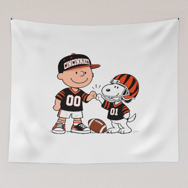 Item preview, Football Buddies Cincinnati Fan Art designed and sold by SophiaHub31159.
