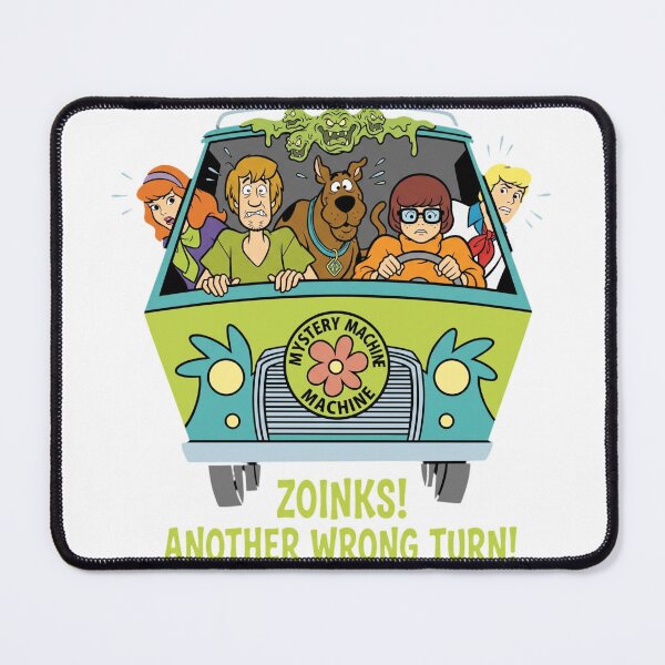 Item preview, Scooby and Mystery Gang Riding In Green Van designed and sold by Nimaya99.