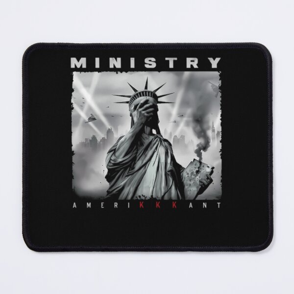 Item preview, Statue Of Liberty Covering Face Smoke And Jets Monochromatic designed and sold by FlexAndFlow.