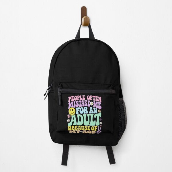 Item preview, Adult Humor Retro Funny Quote with Groovy Smile designed and sold by ROUX-ART.